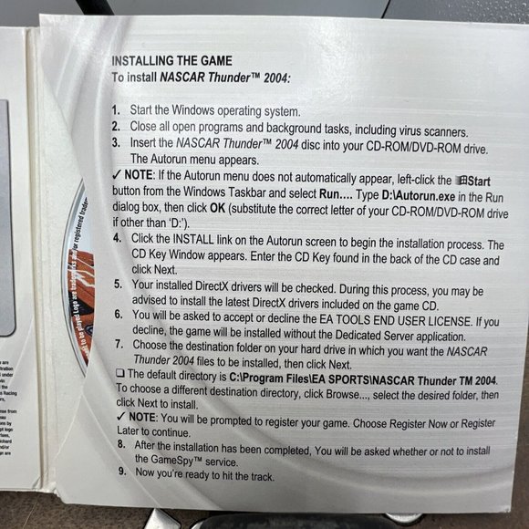 Nascar Thunder 2004 (PC, 2004) PC Computer Game - Picture 3 of 6
